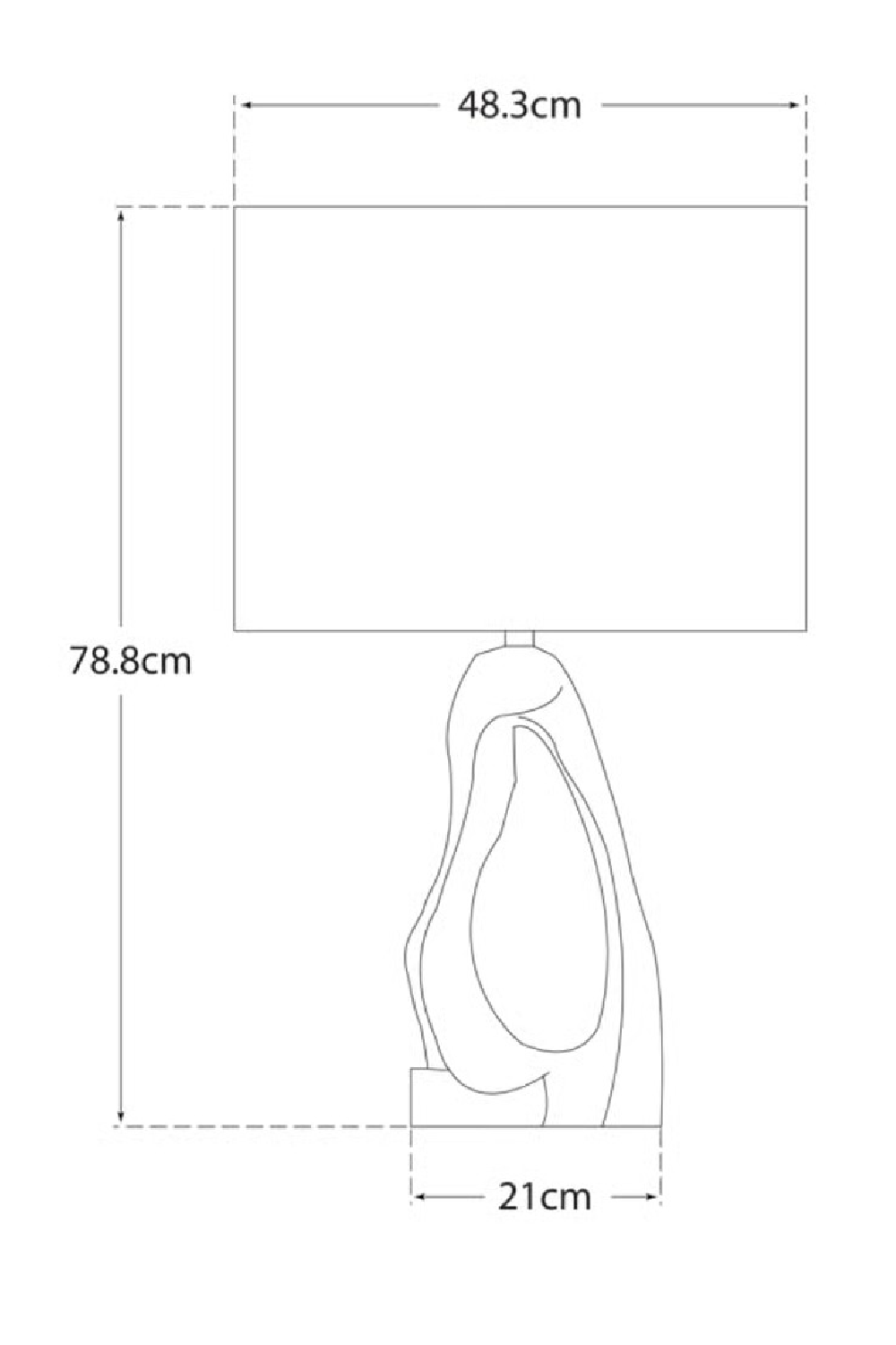 Metallic Table Lamp | Andrew Martin Cannes | Oroa.com