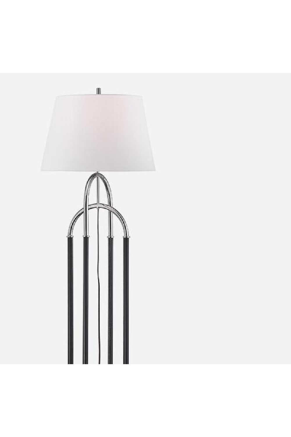 Polished Nickel Floor Lamp | Andrew Martin Arnett | Woodfurniture.com