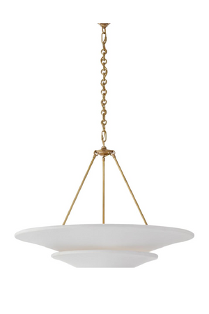 White Round Tiered Chandelier | Andrew Martin Mollino | Oroa.com