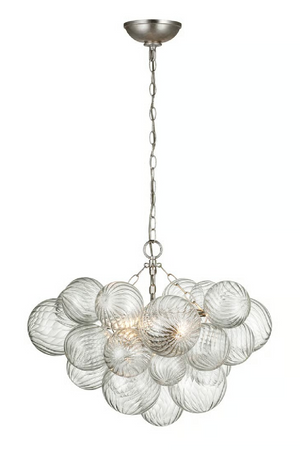 Swirled Glass Orbs Chandelier | Andrew Martin Talia | Oroa.com