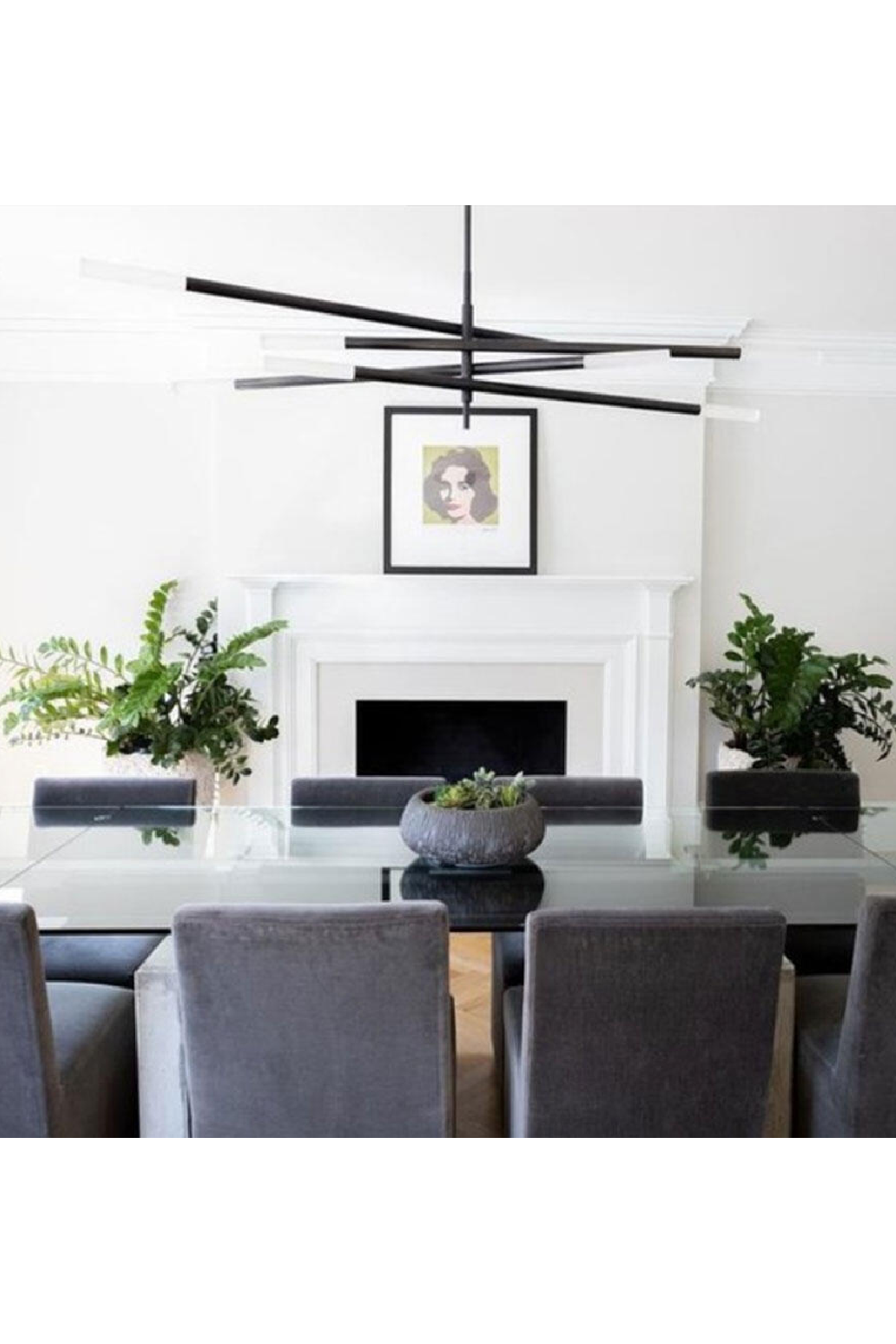 Rotational Tubes Chandelier | Andrew Martin Rousseau | Oroa.com