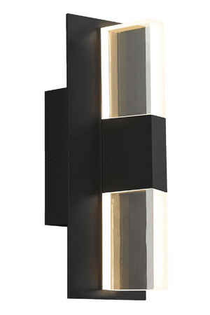 Matte Black Outdoor Wall Light | Andrew Martin Lyft | Oroa.com