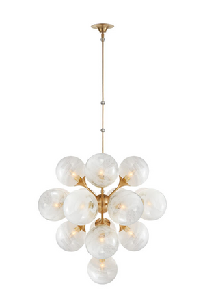 Glass Orbs Tiered Chandelier | Andrew Martin Cristol | Oroa.com