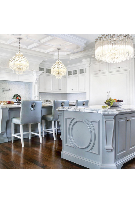 Modern Drum Chandelier | Andrew Martin Adele | Oroa.com