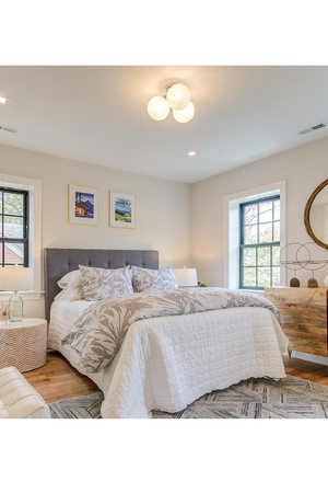 Triple Glass Globes Ceiling Lamp | Andrew Martin Cristol | Oroa.com