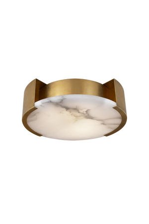 Round Alabaster Ceiling Lamp | Andrew Martin Melange | Oroa.com