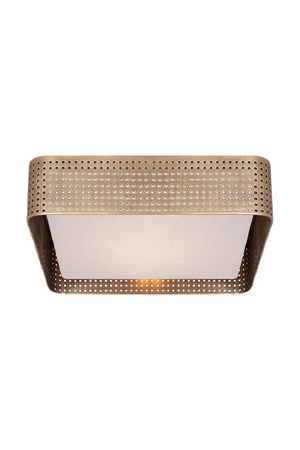 Perforated Square Ceiling Lamp | Andrew Martin Precision | Oroa.com