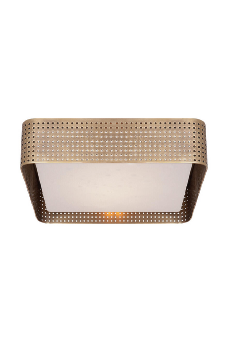 Perforated Square Ceiling Lamp | Andrew Martin Precision | Oroa.com