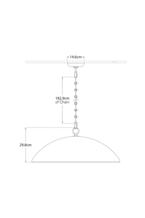 Gray Stone Pendant Lamp | Andrew Martin Elliot | Oroa.com