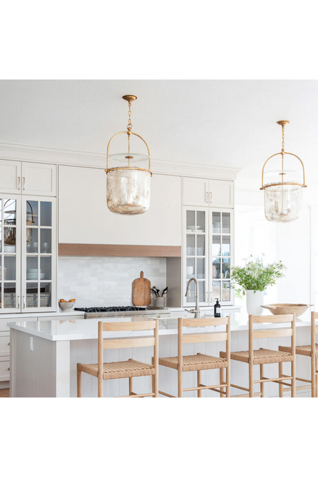 Antiqued Mercury Glass Pendant Lamp | Andrew Martin Lorford | Oroa.com