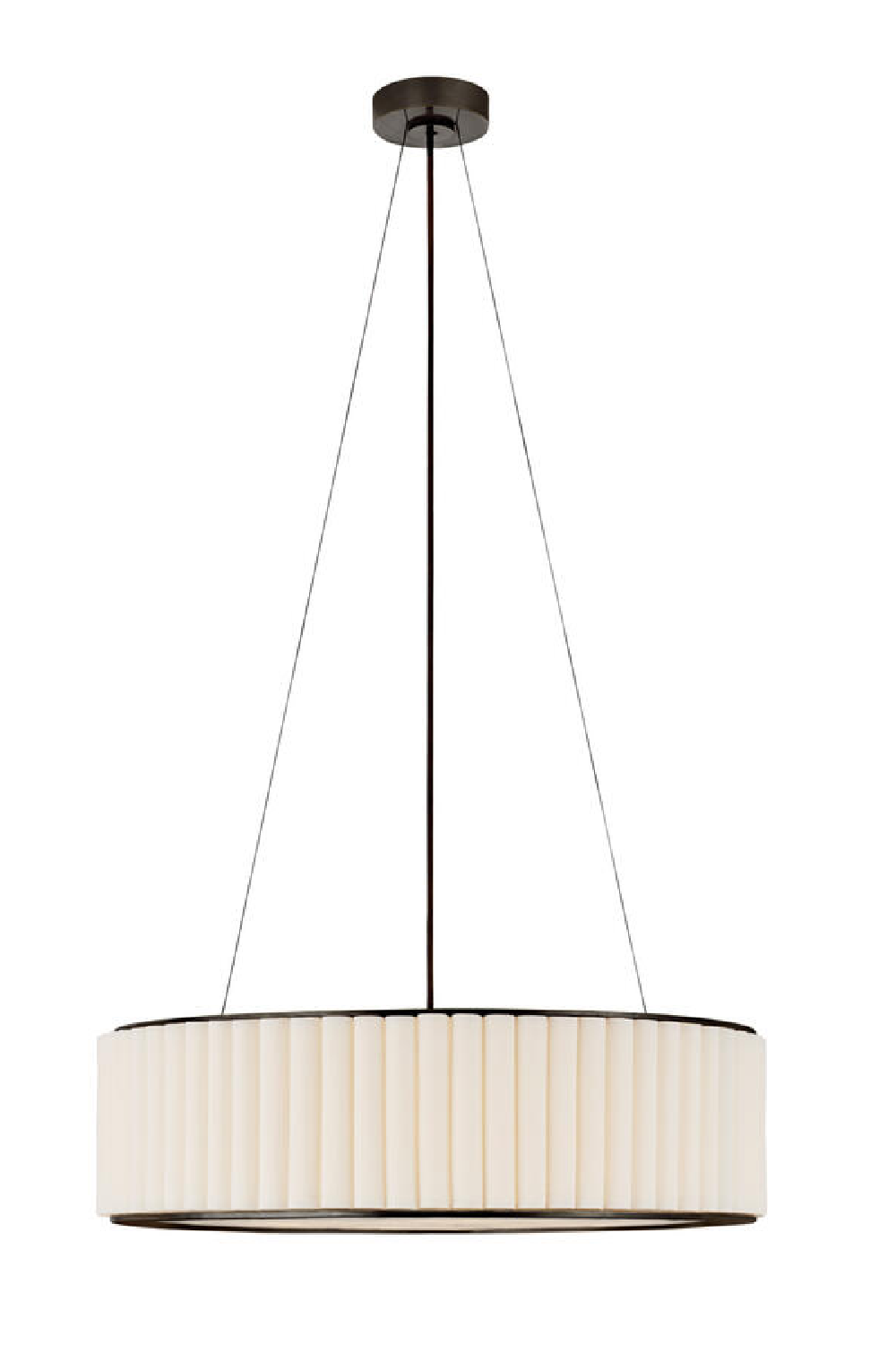 Pleated Shade Pendant Lamp | Andrew Martin Palati | Oroa.com