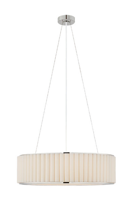 Pleated Shade Pendant Lamp | Andrew Martin Palati | Oroa.com