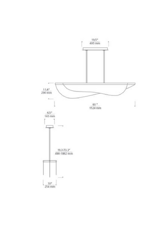 Layered Panel Pendant Lamp | Andrew Martin Nyra | Oroa.com