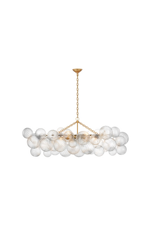 Swirl Patterned Glass Orbs Chandelier | Andrew Martin Talia | Oroa.com