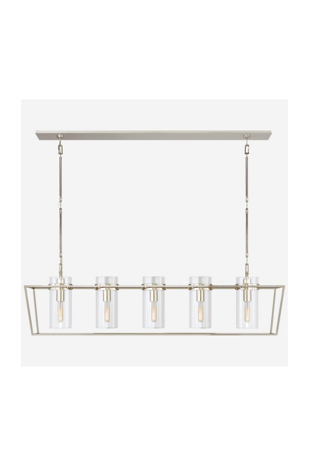 5-Light Linear Pendant Lamp | Andrew Martin Presidio | Oroa.com