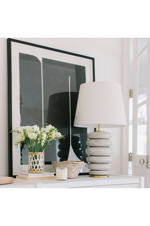 Antiqued Ceramic Table Lamp | Andrew Martin Phoebe | Oroa.com