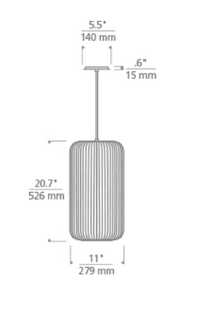 Black Iron Pendant Lamp | Andrew Martin Kai | Oroa.com