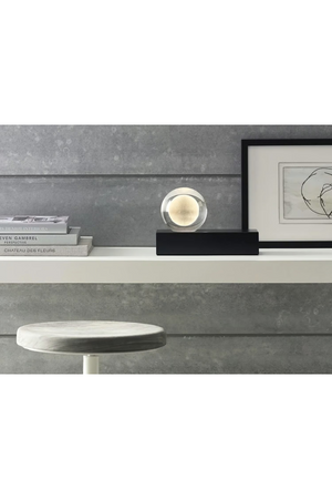 Marble Base Sphere Table Lamp | Andrew Martin Mina | Oroa.com
