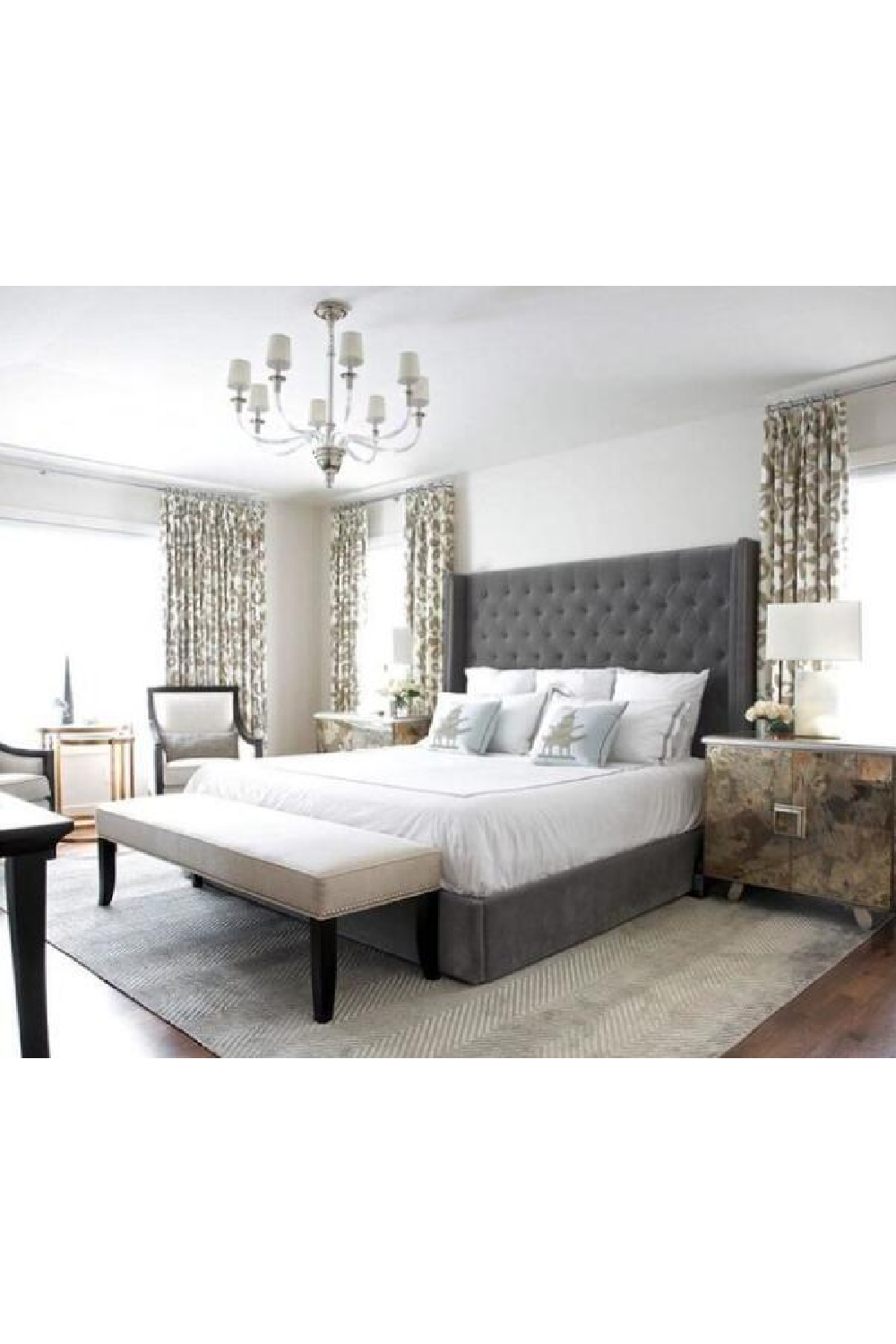 Curved Crystals Chandelier | Andrew Martin Vivian | Oroa.com