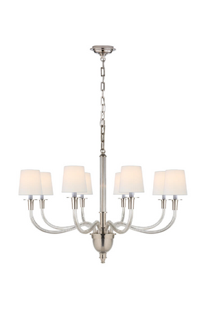 Curved Crystals Chandelier | Andrew Martin Vivian | Oroa.com