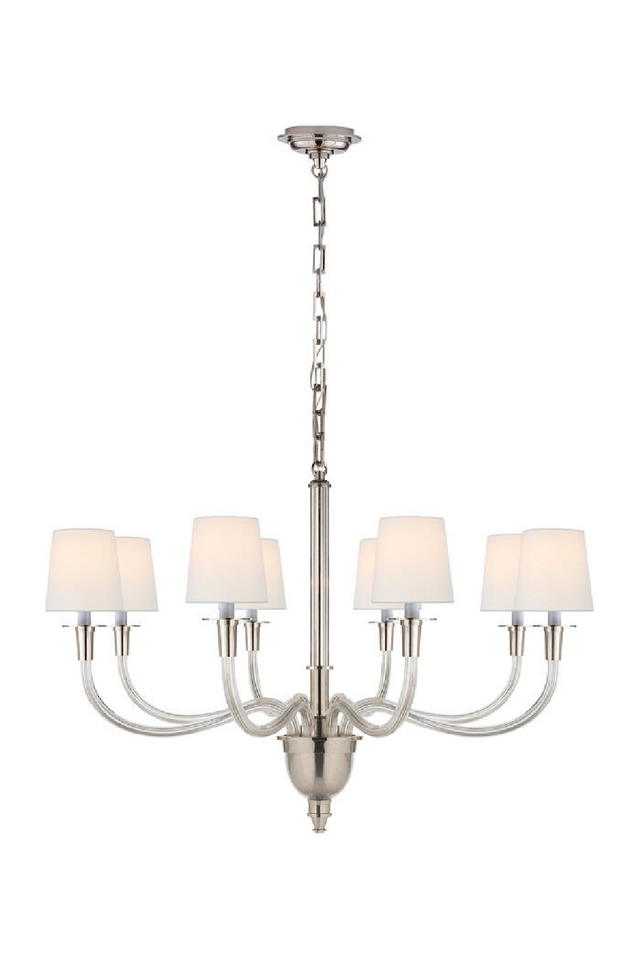 Curved Crystals Chandelier | Andrew Martin Vivian | Oroa.com