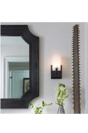 Rectangular Alabaster Wall Lamp | Andrew Martin Covet | Oroa.com