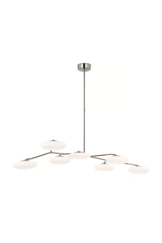 Rotating Glass Petals Chandelier | Andrew Martin Brindille | Oroa.com