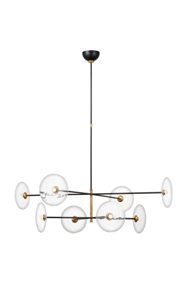 Glass Discs Radial Chandelier | Andrew Martin Calvino | Oroa.com