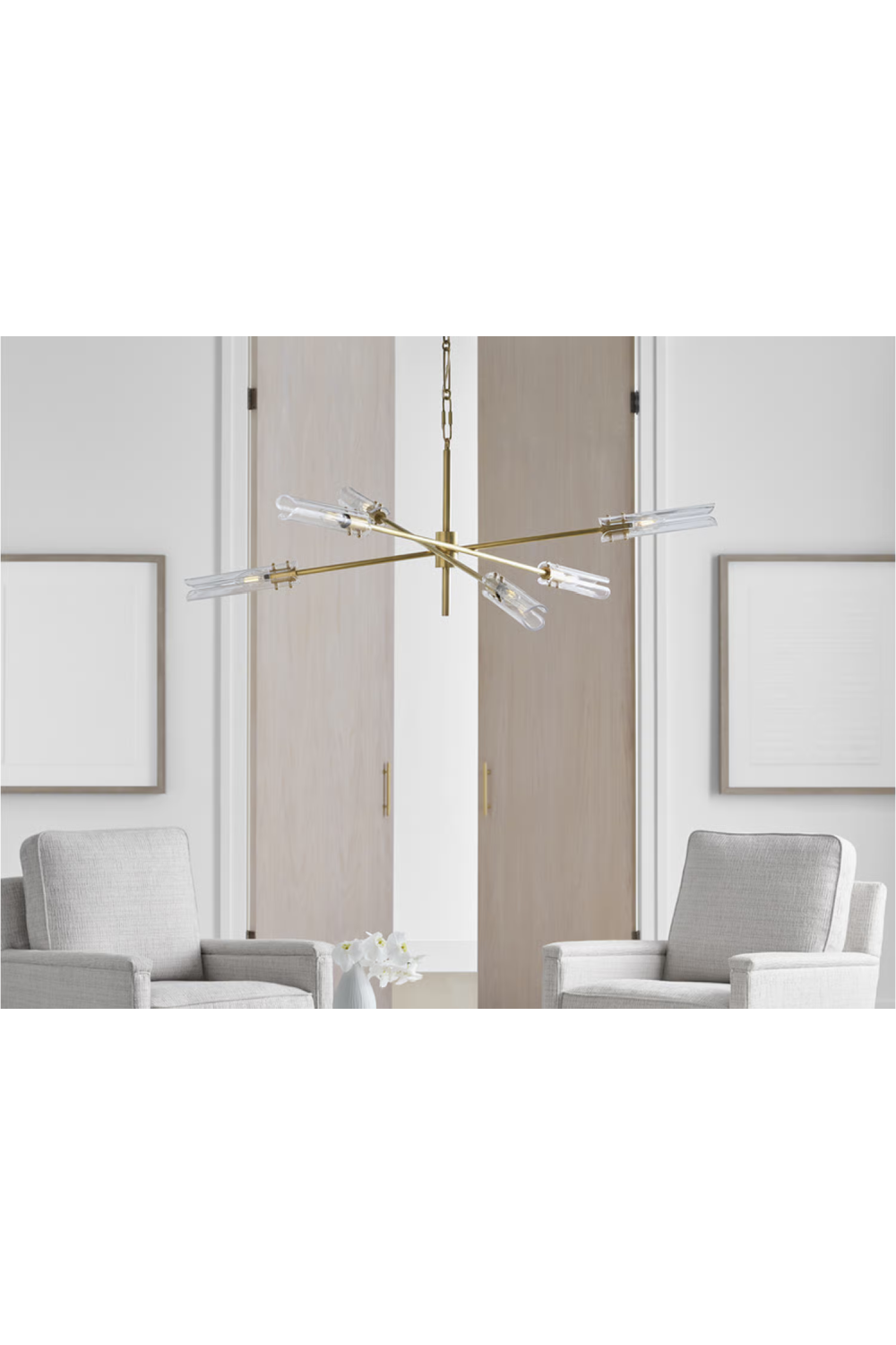 Glass Shades Radial Chandelier | Andrew Martin Casoria | Oroa.co