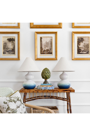 Hourglass Ceramic Table Lamp | Andrew Martin Aimee | Oroa.com