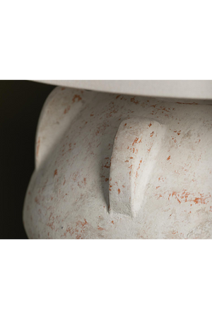 Whitewashed Terracotta Table Lamp | Andrew Martin Vanda | Oroa.com