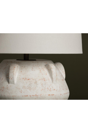 Whitewashed Terracotta Table Lamp | Andrew Martin Vanda | Oroa.com