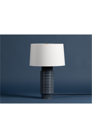 Fluted Ceramic Table Lamp | Andrew Martin Broderick | Oroa.com