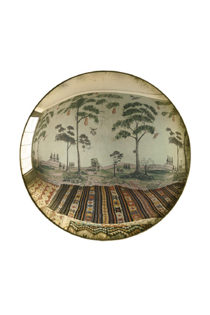 Bronze Decorative Convex Mirror | Andrew Martin Richmond | Oroa.com