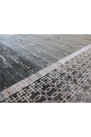 Gray Chain-Link Persian Rug | Andrew Martin Zahra | Oroa.com