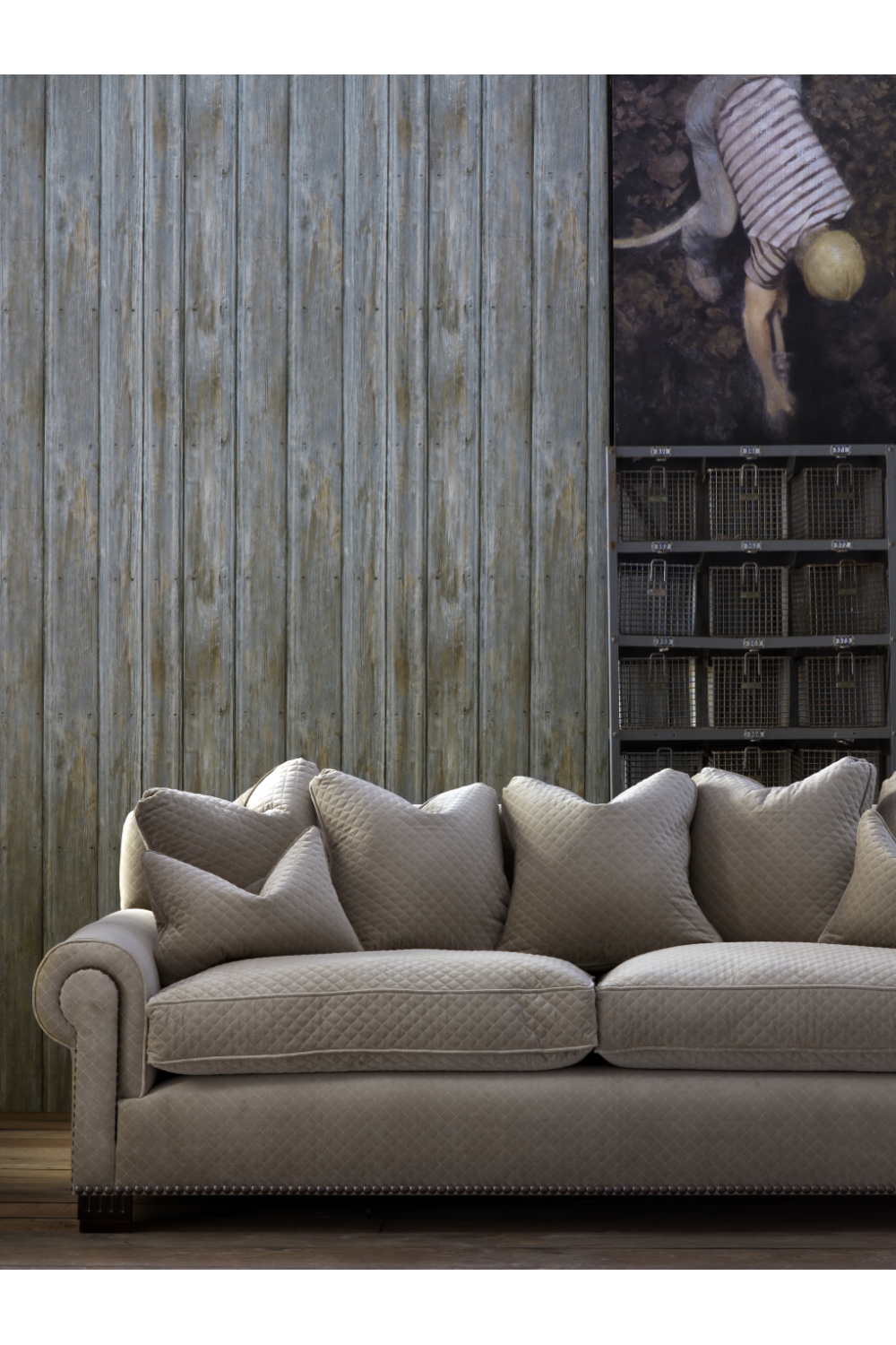 Modern 3-Seater Sofa | Andrew Martin Silas | Oroa.com