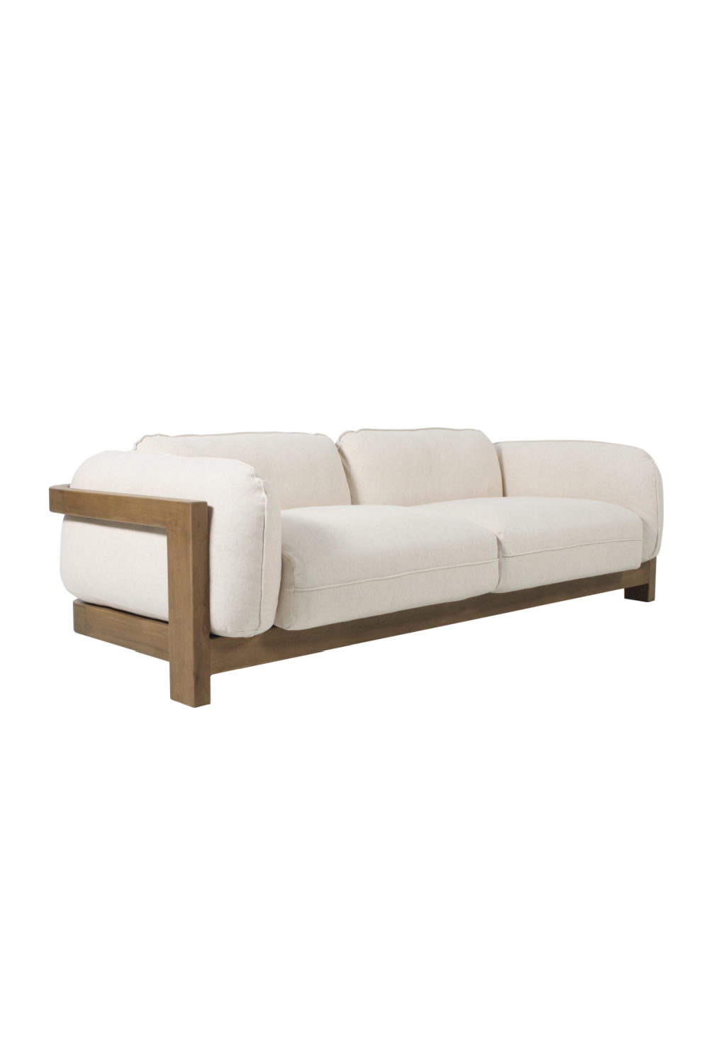 Cream Linen Sofa | Andrew Martin Cocoa | Oroa.com