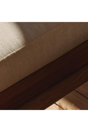 Outdoor Teak 3-Seater Sofa | Andrew Martin Bora | Oroa.com