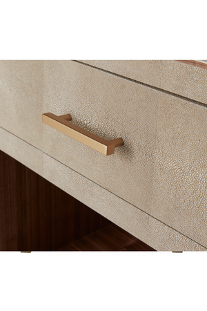 Shagreen with Drawer Bedside Table | Andrew Martin Fitz | Oroa.com