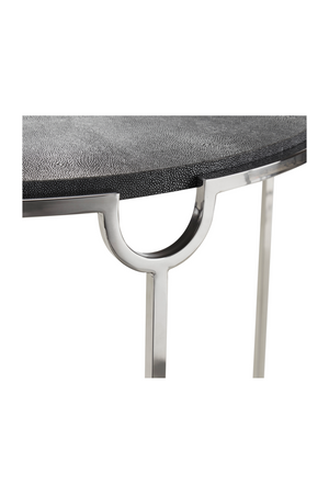 Half Moon Shagreen Console Table | Andrew Martin Elise | Oroa.com