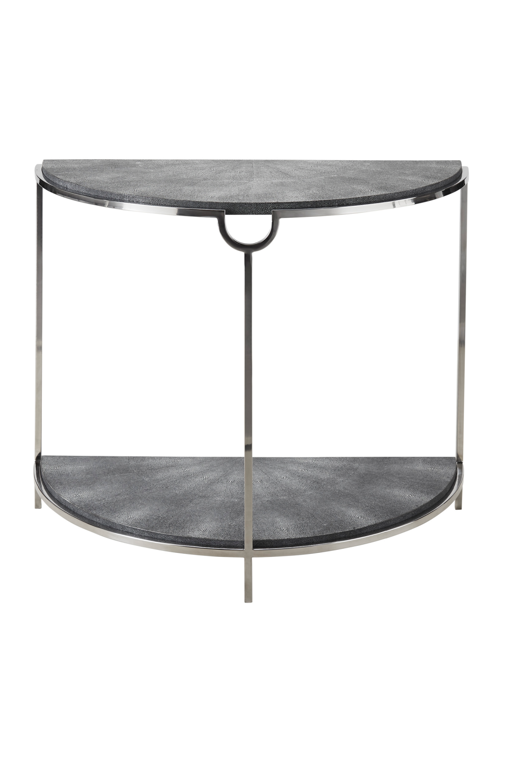 Half Moon Shagreen Console Table | Andrew Martin Elise | Oroa.com
