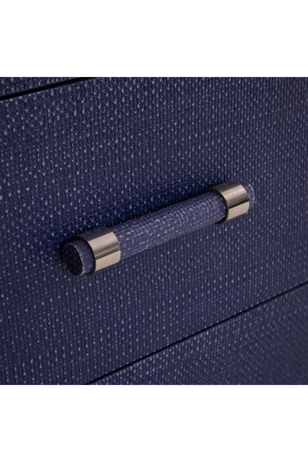 Textured Rattan Bedside Table | Andrew Martin Hesta | Oroa.com