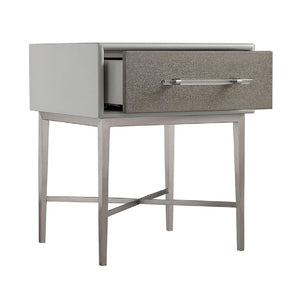   Shagreen Drawer Bedside Table | Oroa.com