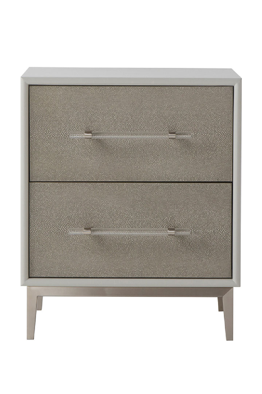 Shagreen 2-Drawer Bedside Table | Andrew Martin Alice | Oroatrade.com