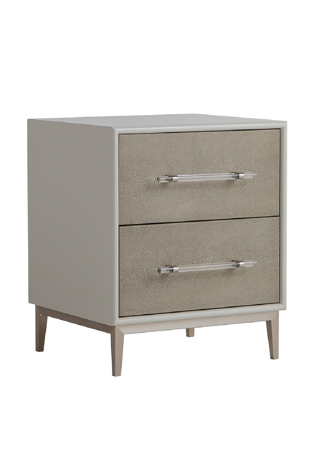 Shagreen 2-Drawer Bedside Table | Andrew Martin Alice | Oroatrade.com