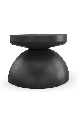 Black Dome Side Table | Andrew Martin Pippa | Oroa.com