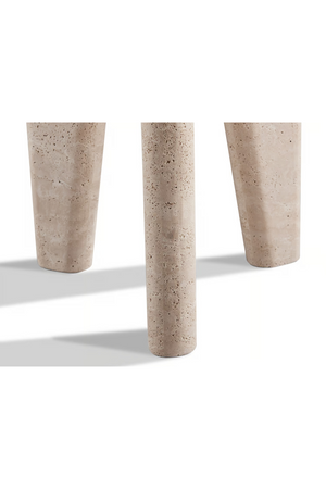 Travertine Outdoor Side Table | Andrew Martin Lucca | Oroa.com