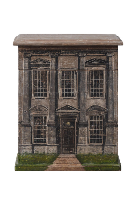 Painted Trunk Pine Side Table | Andrew Martin Filippo | Oroa.com