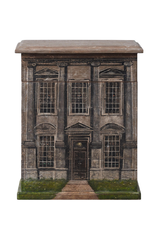 Painted Trunk Pine Side Table | Andrew Martin Filippo | Oroa.com