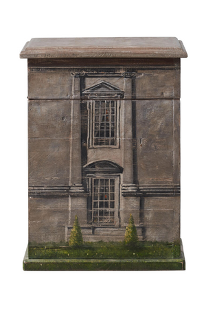 Painted Trunk Pine Side Table | Andrew Martin Filippo | Oroa.com